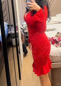 Bell Sleeve Mini Dress