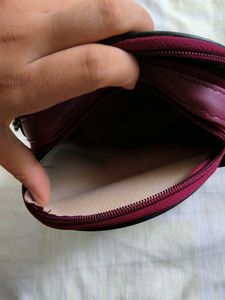 Burgundy Eiffel Tower Crossbody Bag