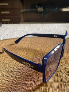 New Stylish Blue Cat-Eye Sunglasses