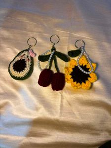 🧶Crocheted Keychain ✨