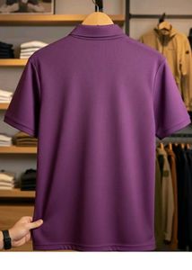 Men's Purple Polo T-Shirt