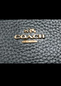 Coach Pebble Leather Wristlet Pouch