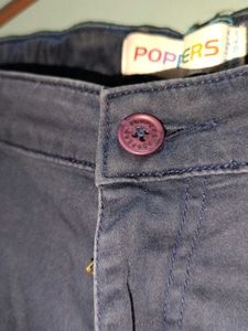 Classic Navy Blue Denim Jeans