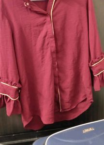 Maroon Top