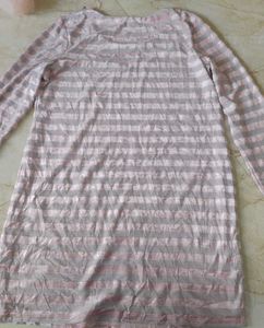Striped Long Sleeve Dress
