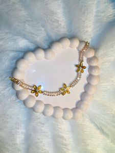 Sparkling Flower Bracelet