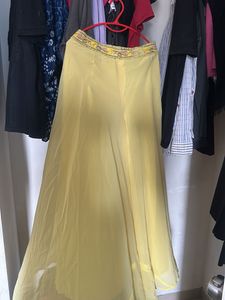 Elegant Yellow Lehenga Choli Set