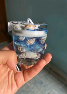 Seashell Gel Candle