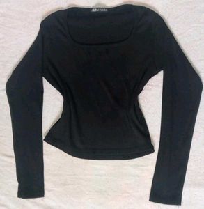 Black Long Sleeve & Brown LS