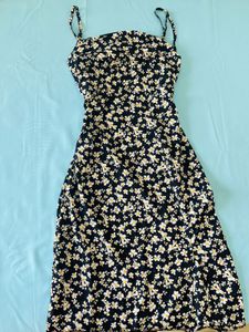 Floral Print Midi Dress