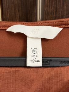 H&amp;M Boat-Neck Microfibre Top