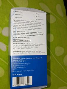 Be Bodywise Fragrance Free Underarm roll On