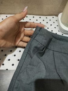 Classic Grey Tailored Shorts
