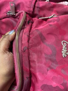Genie Pink Camo mini Backpack