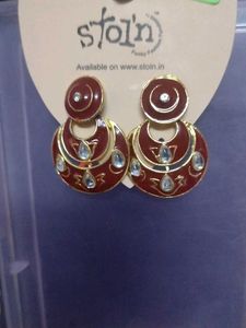 Meenakari Kundan Earring