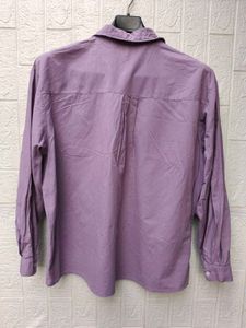 Korean Pintrest Chic premium baggy purple shirt