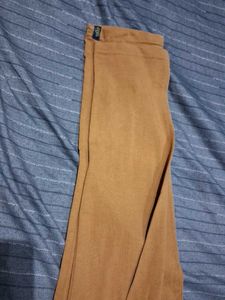 Comfortable Ochre Yellow Pants