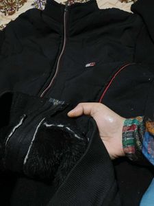 Men's Black Track Jacket