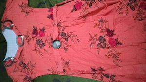 Beautiful Floral Print Gown