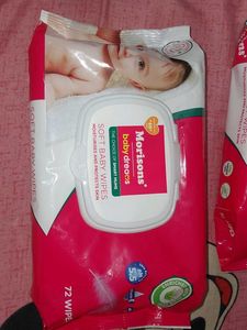 Morrisns Soft Baby Wipes - 72 Pcs