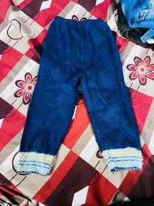 Kids Blue &amp; Yellow "London" Sweater