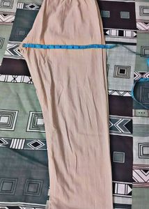 Stylish Beige Striped Kurta Set