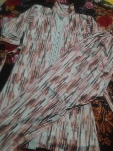Printed Kurta and Pant Set