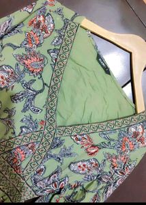 Lime Green Stylish Dress For 36 Bust
