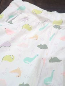 Cute Dinosaur Print Shorts
