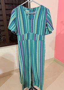 Striped Jumpsuit - Stylish and Comfortable