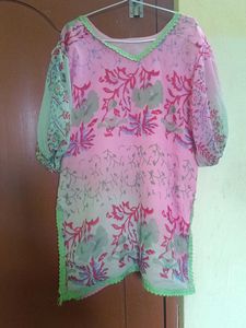 multi colour kurti