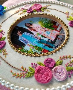 Double Hoop With Photo