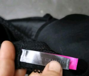 Black Padded Bra
