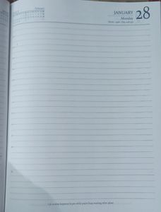 Leather Covered Premium Diary