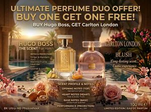 Hugo Boss The Scent + Free Carlton London Perfume
