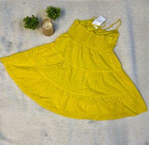 Breezy Yellow Dress