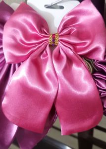 Chic Satin Bow Hair Accessory