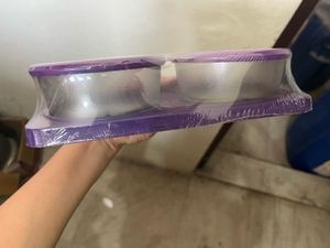 New Purple Plastic Container Gift Set