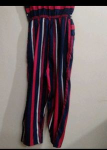 Chic Striped Jumpsuit