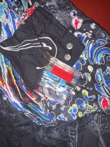 Men's Graphic Print Shorts