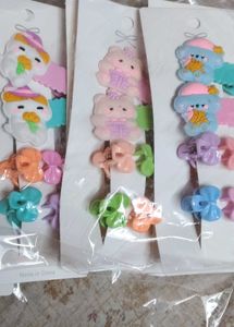 Cute Cartoon Hair Clips Set