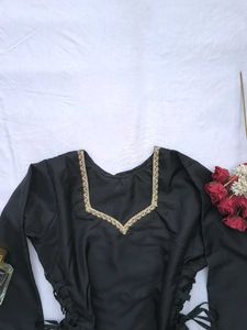 Side Corset short Kurti 🖤