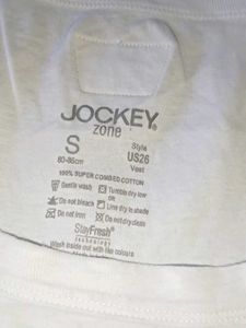 Jockey White Tank Top
