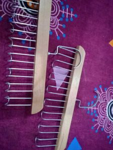 Wooden Scarf Hanger Set