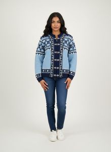Vintage Nordic Knit Cardigan