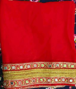 Lehnga Choli (Red &amp; Black)