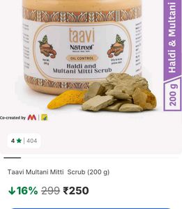 Taavi Haldi &amp; Multani Mitti Scrub