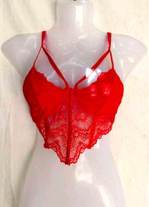 Stunning Red Lace corset