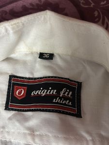 Classic White Long-Sleeve Shirt