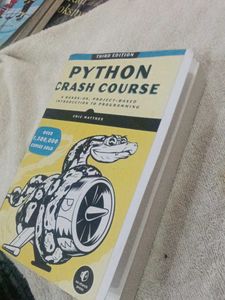 Python Crash Course 3rd Edition Book